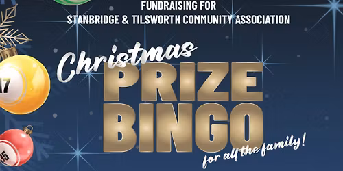 Christmas Prize Bingo - book now!