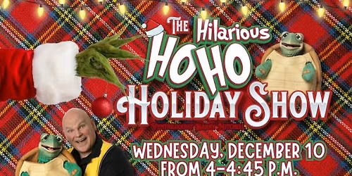  The Hilarious Ho Ho Holiday Show with Ventriloquist Barry Mitchell