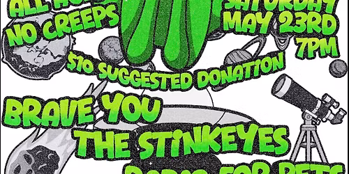 Brave You, The Stinkeyes, & Radio For Pets @GBUFO