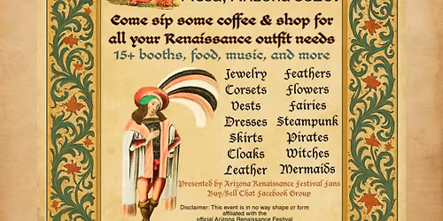 Renaissance Market at Jarrod\u2019s Coffee, Tea & Art Gallery