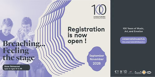 Breaching... Feeling the stage - Register now and join the show