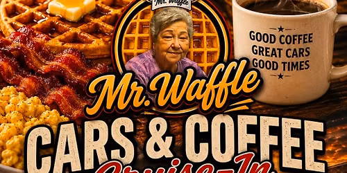Cars and Coffee at Mr. Waffle.