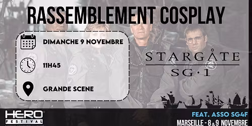 \u2728 RASSEMBLEMENT COSPLAY STARGATE \u2728
