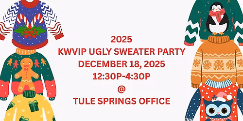 KWVIP Officewide Ugly Sweater Party!!!