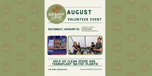Desert Love Volunteer Day