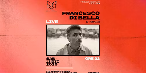 FRANCESCO DI BELLA | Live @ Il Circo della Farfalla