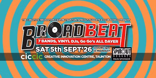 BROADBEAT 2026 at The Creative Innovation Centre Taunton