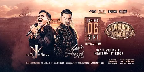 JORGE MEDINA & LUIS ANGEL EL FLACO EN NEWBURGH!