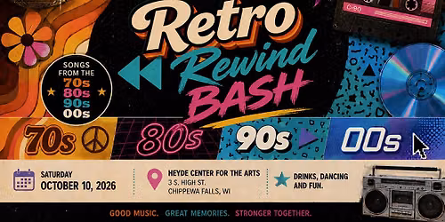 Retro Rewind Bash - Dress the Decade, Dance the Night,