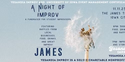 A Night of Improv and Stories in Iowa City