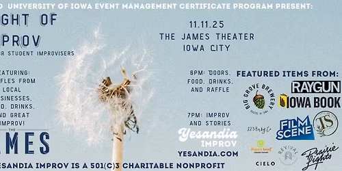 A Night of Improv and Stories in Iowa City