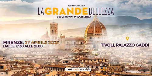 La Grande Bellezza Firenze 2026
