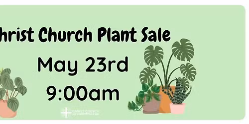 Christ Church Annual Plant Sale