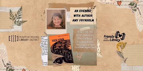 An Evening with Author Amy Frykholm