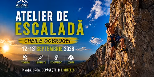 Atelier Escalada-Cheile Dobrogei