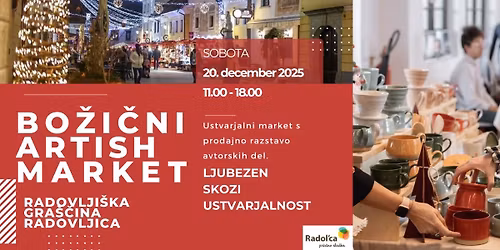 \u2728 Bo\u017ei\u010dni ARTish v Radovlji\u0161ki gra\u0161\u010dini \u2728