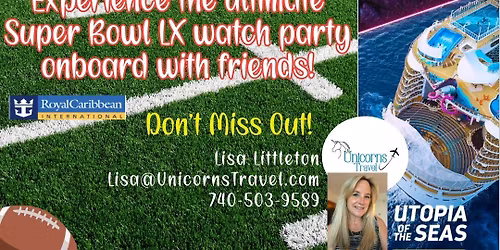 Super Bowl 2026 Cruise on Royal Caribbean Utopia of the Seas