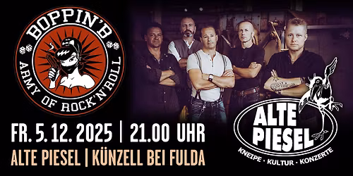 BOPPIN B | Finest Rock`n Roll & Rockabilly in Town