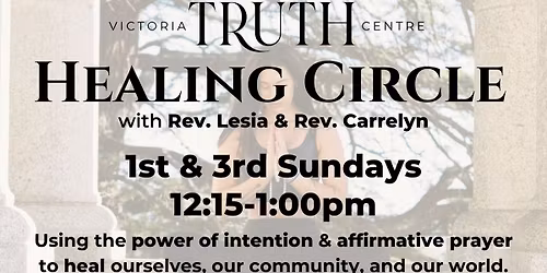 Healing Circle at The Victoria Truth Centre