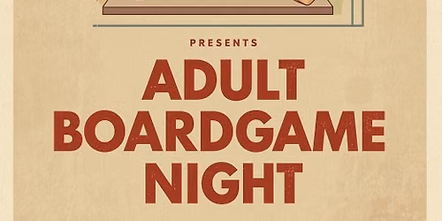 Adult board game night 