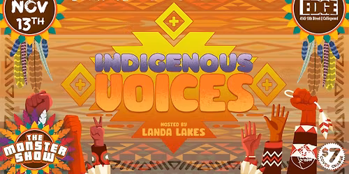 The Monster Show: Indigenous Voices!