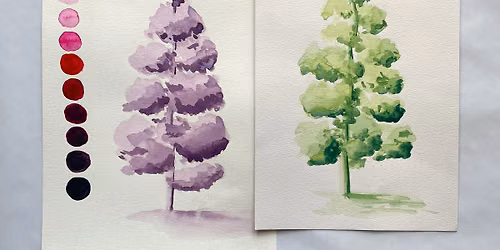 Adult Watercolors Class for Beginners
