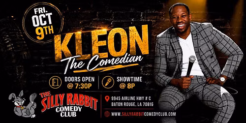 Silly Rabbit Comedy Club Presents Kleon The Comedian
