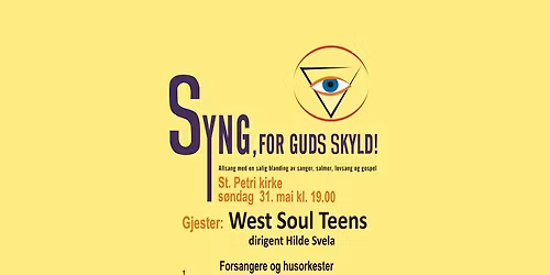 Syng, for Guds skyld!