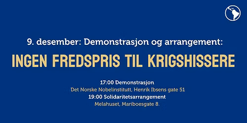 Ingen fredspris til krigshissere