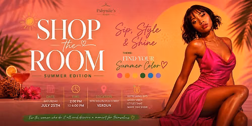 Shop The Room Summer Edition \u2600\ufe0f: Sip, Style &shine Theme: Find Your Color
