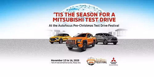 Mitsubishi Motors at the Autofocus Pre-Christmas Test Drive Festival