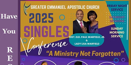 Singles Conference