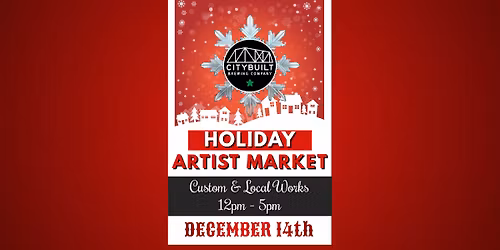 Holiday Artist Market Brunch at City Built