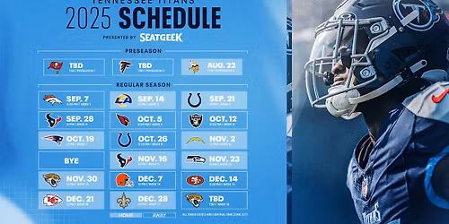 Seattle Seahawks at Tennessee Titans