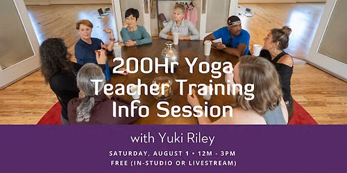 Radiance Yoga 200Hr Yoga Teacher Training Info Session