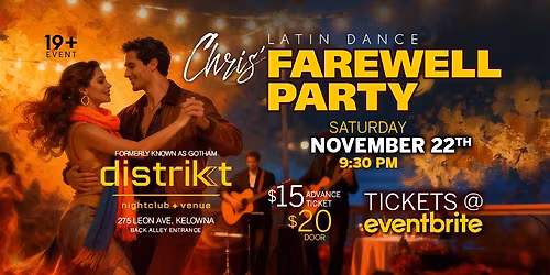 Latin Dance: Chris' Farewell Party