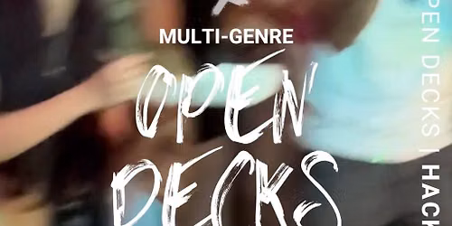 Faded DJ OPEN DECKS (Hackney Central)