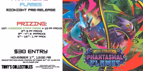 Tony\u2019s Phantasmal Flames Midnight Prerelease
