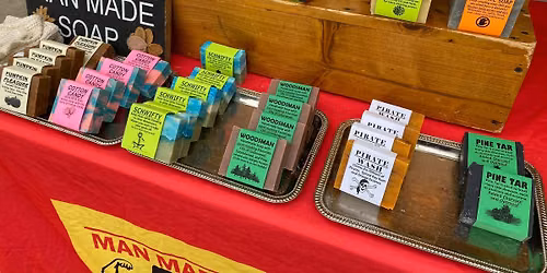 Man Made Soap @ Bossier City Farmers Market-Every Saturday 9am-1pm