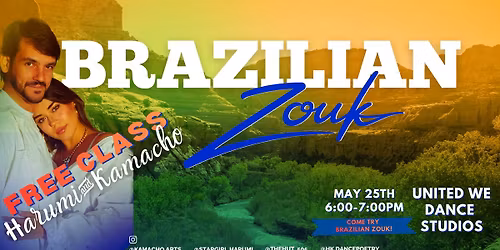 FREE Brazilian Zouk Intro Class with Harumi and Kamacho at UWD Studios