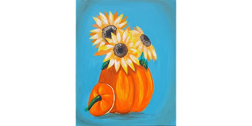Pumpkin Full of Sunshine - Paint and Sip in San Francisco | Classpop!\u2122