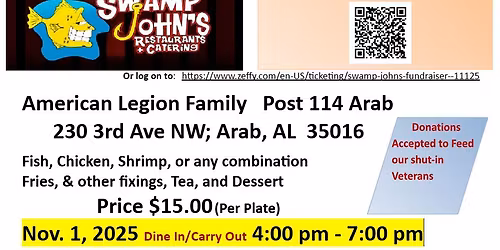 Swamp John's Fundraiser