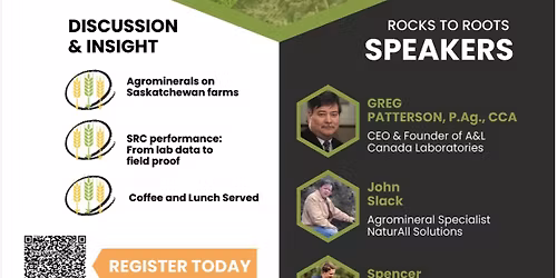 Rocks to Roots.   Agminerals for prairie soils