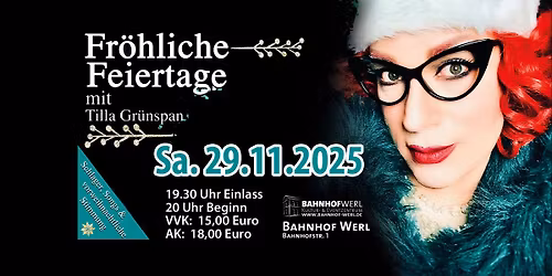 Fröhliche Feiertage mit Tilla Grünspan