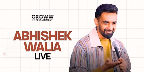 Abhishek Walia LIVE — Venue to be Announced: Varanasi