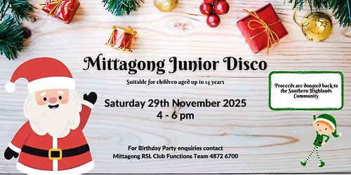 Mittagong Junior Disco