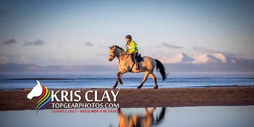 BHS Ayrshire and Ayr Riding Club New Year Beach Ride At Irvine Beach