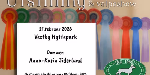 Utstilling med valpeshow