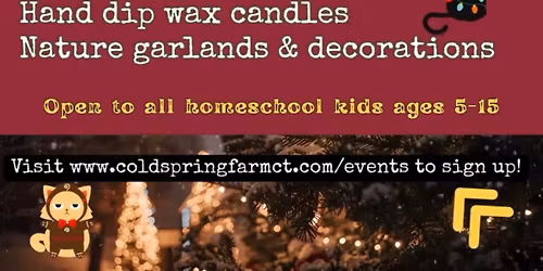 Homeschool Wild Crafting Winter Solstice Celebration Ages 5-15 