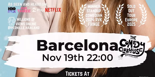 Pernille Haaland - Nordic AF - Stand-Up Comedy Show in English